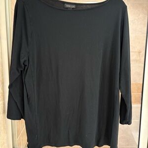J. Jill Gray Boxy Long Sleeve Tee